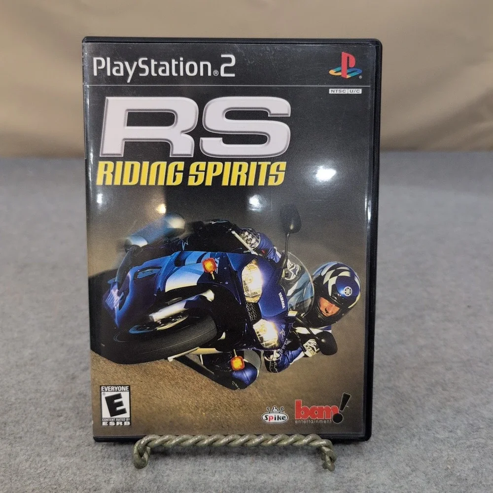 RS Riding Spirits Sony PlayStation 2 PS2‎ Bike Racing Game Spike Bam NTSC U/C